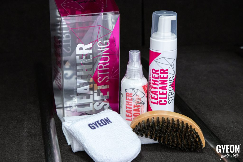 Gyeon Leather Cleaner Strong is the perfect product to use on the