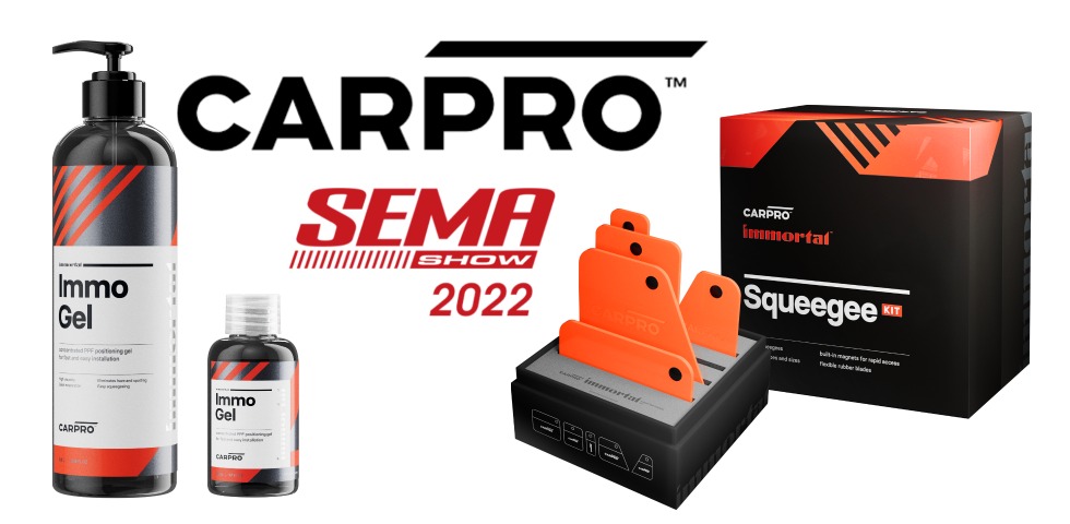 CarPro Immortal Squeegee Kit and ImmoGel – SEMA 2022 – Ask a Pro Blog