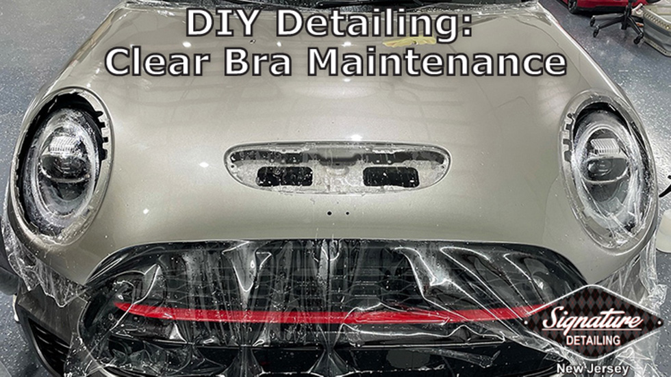 Learn the maintenance needed for clear bra impact protection from Signature Detailing NJ.