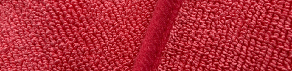 Nicks Favorite Glass Towel Closeup of Nap Length