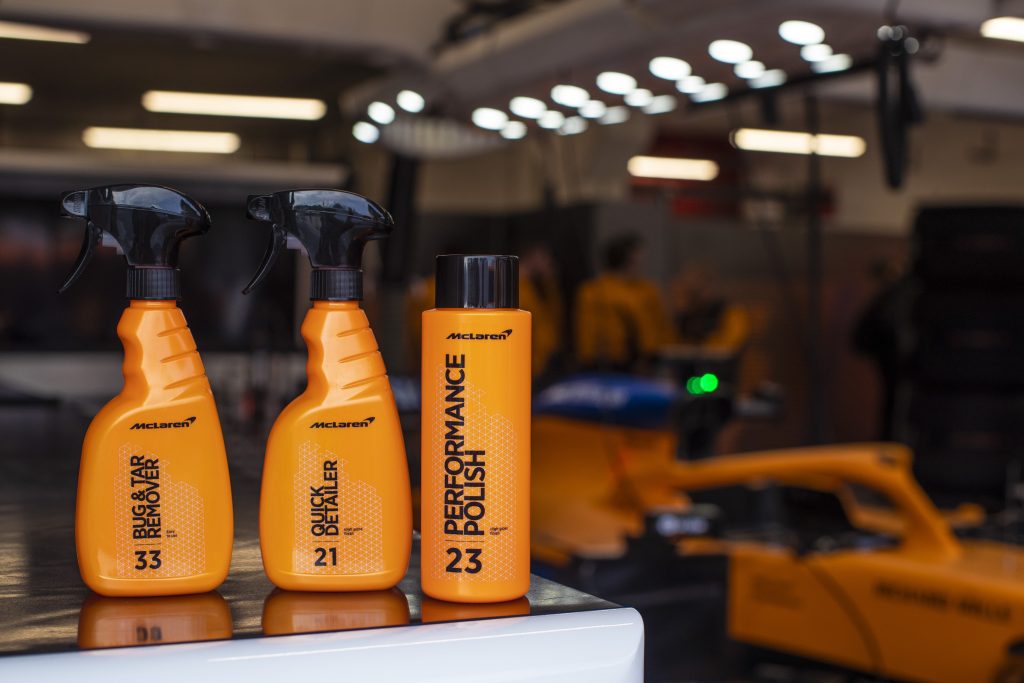 McLaren Car Care Product Shot