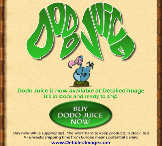 Dodo Juice In Stock Newsletter