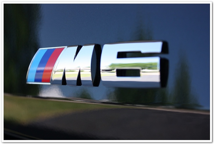 2008 BMW M6 black sapphire metallic M6 emblem