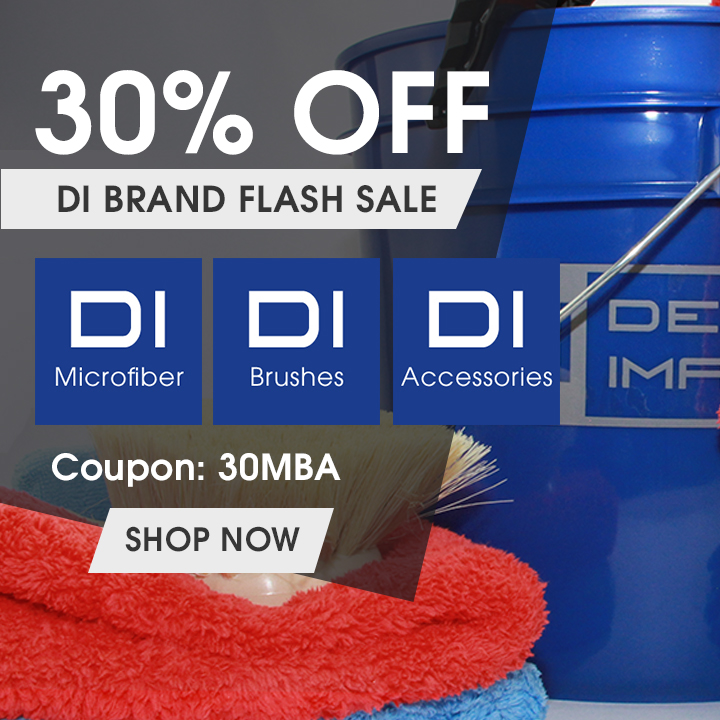 30% Off DI Brand Flash Sale - DI Microfiber - DI Brushes - DI Accessories - Coupon 30MBA - Shop Now
