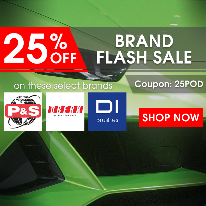 25% Off Brand Flash Sale On Select Brands - P&S, Oberk, and DI Brushes - Coupon 25POD - Shop Now