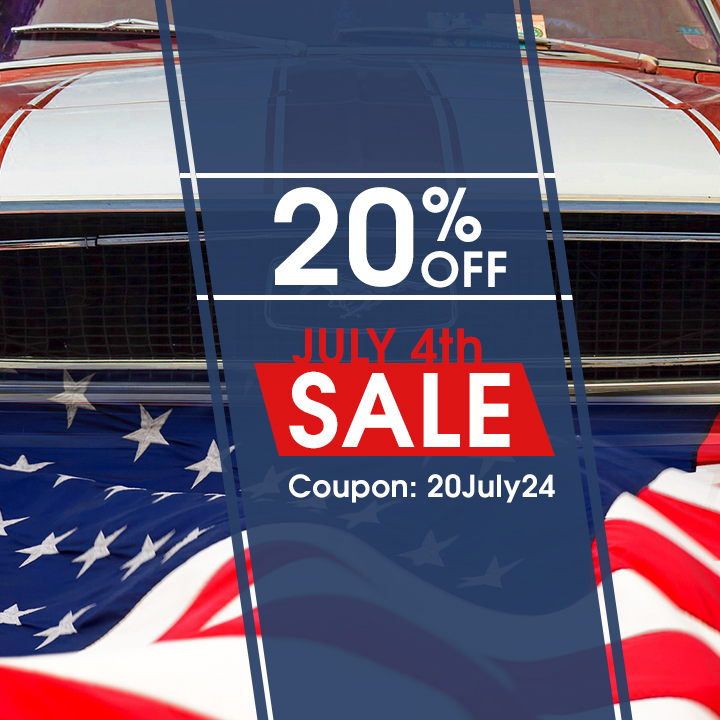 20% Off July 4th Sale - Coupon 20July24 - Shop Now