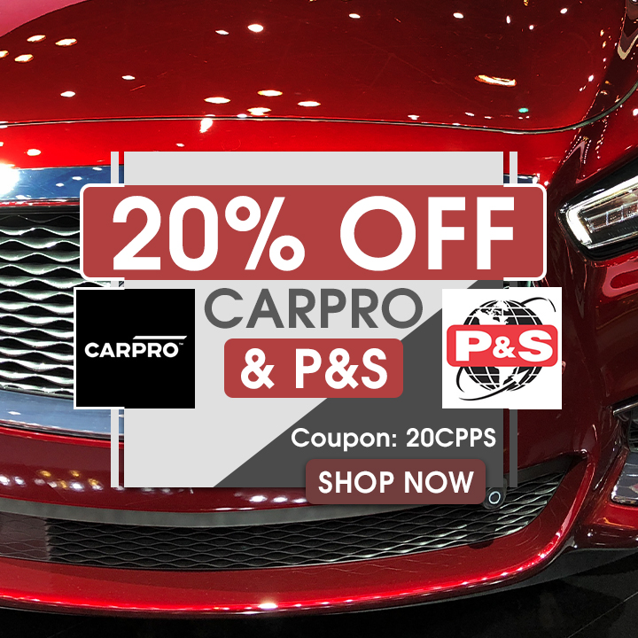 20% Off CarPro and P&S - Coupon 20CPPS - Shop Now
