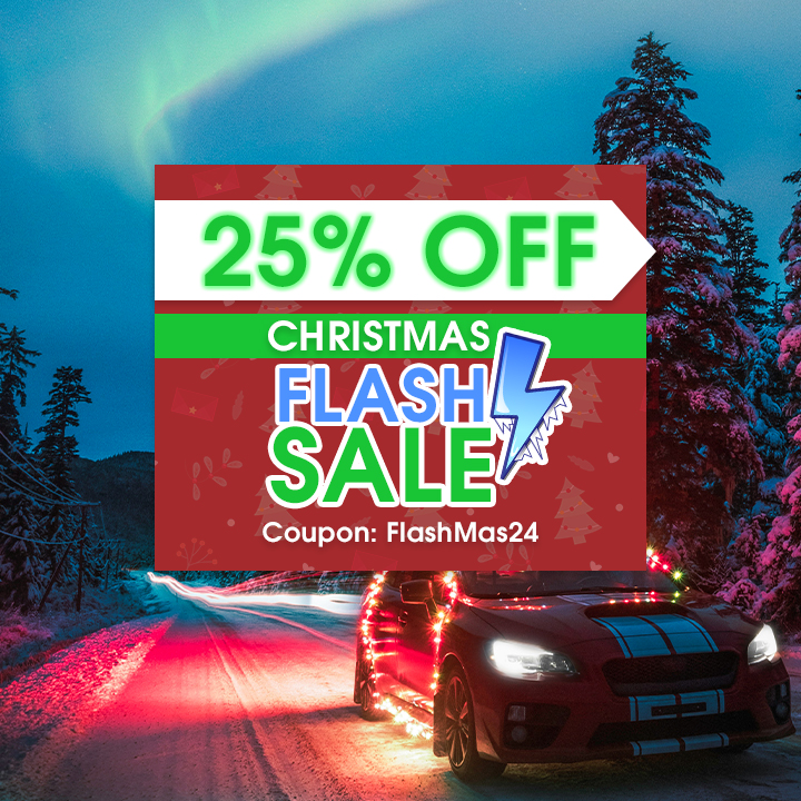 25% Off Christmas Flash Sale - Coupon FlashMas24