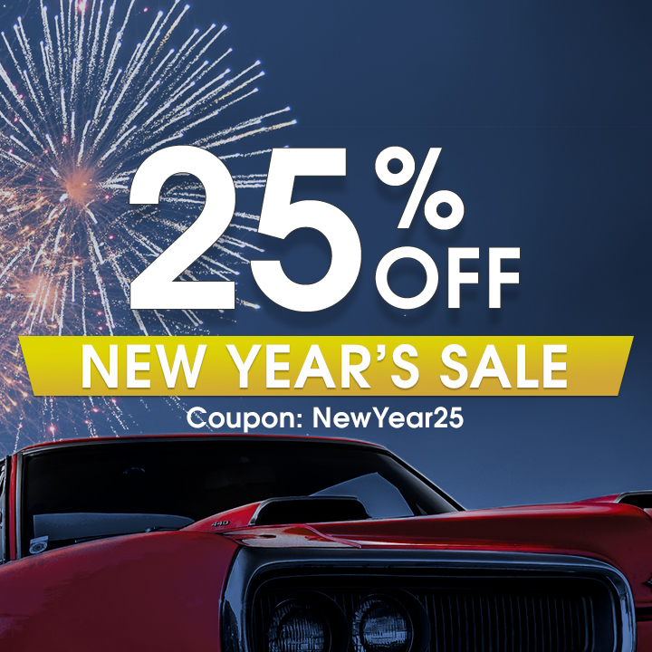 25% Off New Year's Sale Coupon NewYear25