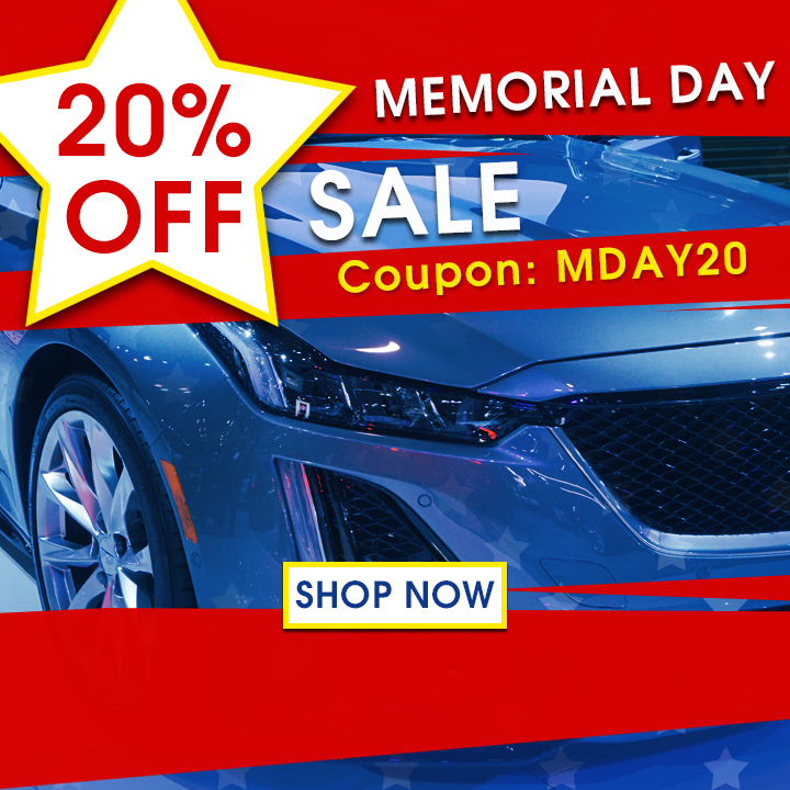 20% Off Memorial Day Sale - Coupon MDAY20 - Shop Now