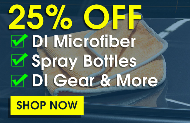 25% Off DI Microfiber, Spray Bottles, & More