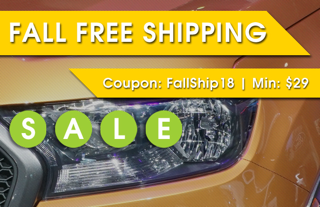 Fall Free Shipping Sale - Coupon FallShip18 - Min: $29 - Plus One Day Only Sale Items