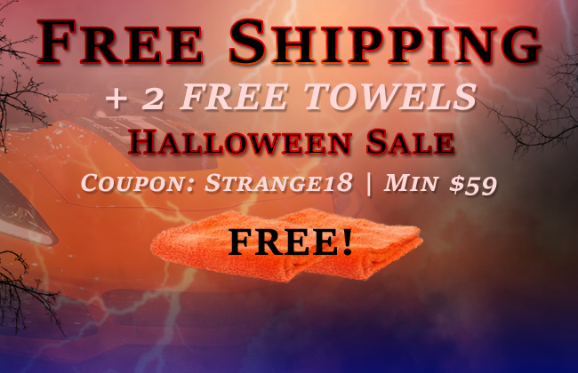 Free Shipping + 2 Free Towels - Halloween Sale - Coupon Strange18 - Min $59