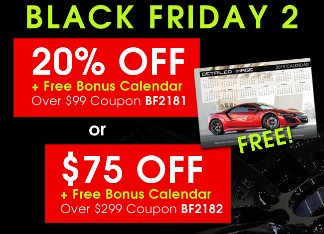 Black Friday 2 - 20% Off + Free Bonus Calendar Over $99 Coupon BF2181 or $75 + Free Bonus Calendar Over $299 Coupon BF2182 - see offer details