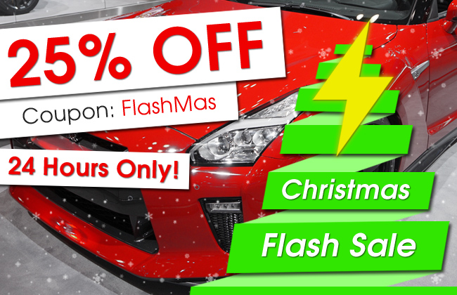 25% Off Coupon FlashMas - Christmas Flash Sale - 24 Hours Only