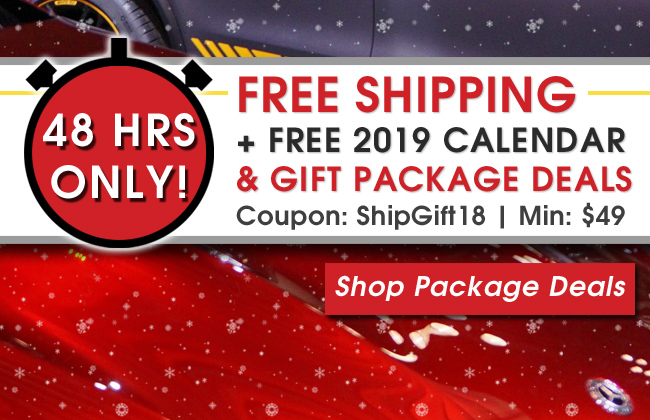 48 Hours Only - Free Shipping + Free 2019 Calendar and Gift Package Deals - Coupon ShipGift18 - Minimum $49 - Shop Package Deals