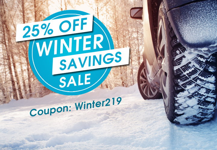 25% Off Winter Savings Sale - Coupon Winter219 