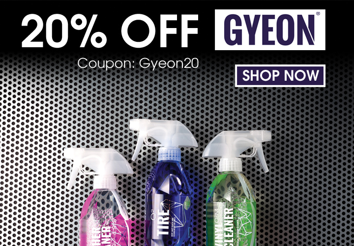 20% Off Gyeon = Coupon Gyeon20 - Shop Now