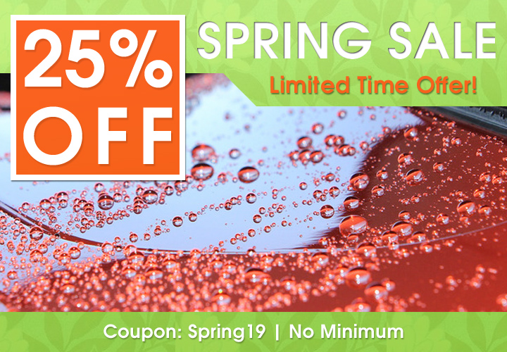 25% Off Spring Sale - Coupon Spring19 - No Min - Limited Time Offer