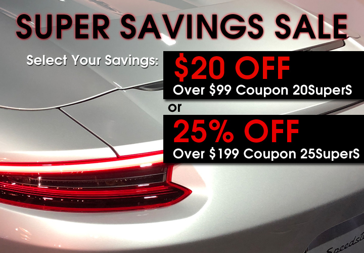 Super Savings Sale - Select Your Savings: $20 Off Over $99 Coupon 20Super or 25% Off Over $199 Coupon 25Super - see offer details