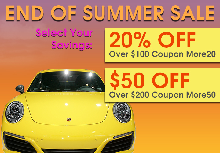 End Of Summer Sale - Select Your Savings - 20% Off Over $100 Coupon More20 - $50 Off Over $200 Coupon More50