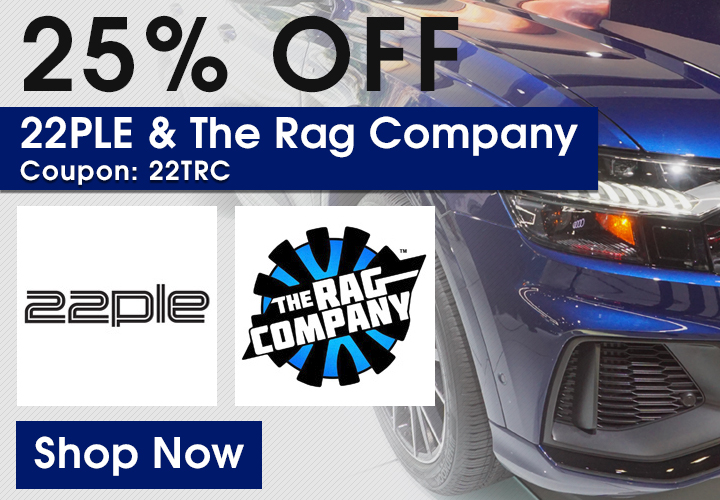 25% Off 22PLE and The Rag Company - Coupon 22TRC - Shop Now