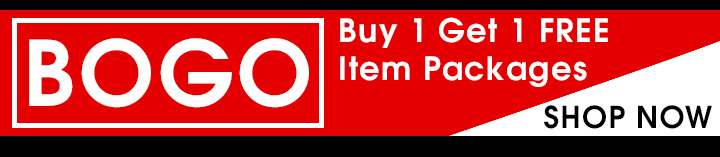 BOGO Buy 1 Get 1 Free Item Packages - Shop Now