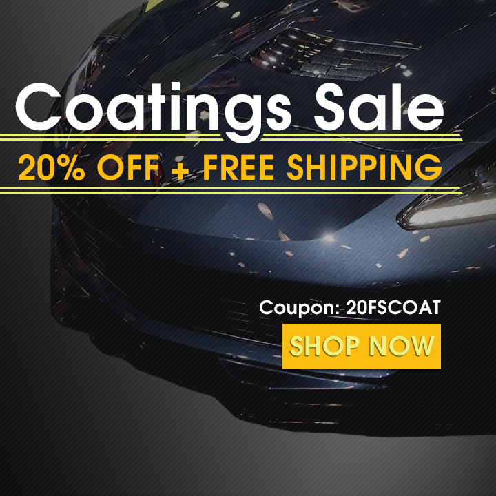 Coatings Sale - 20% Off + Free Shipping - Coupon 20FSCoat - Shop Now