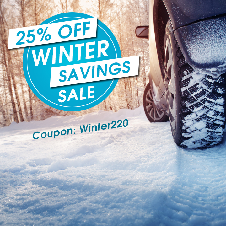 25% Off Winter Savings Sale - Coupon Winter220 - see offer details