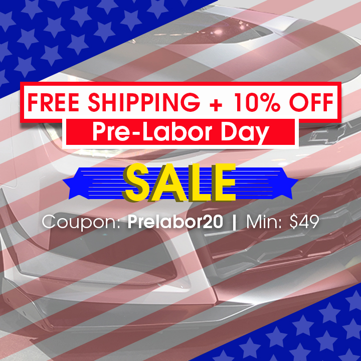 Free Shipping + 10% Off Pre-Labor Day Sale - Coupon PreLabor20 - Min $49