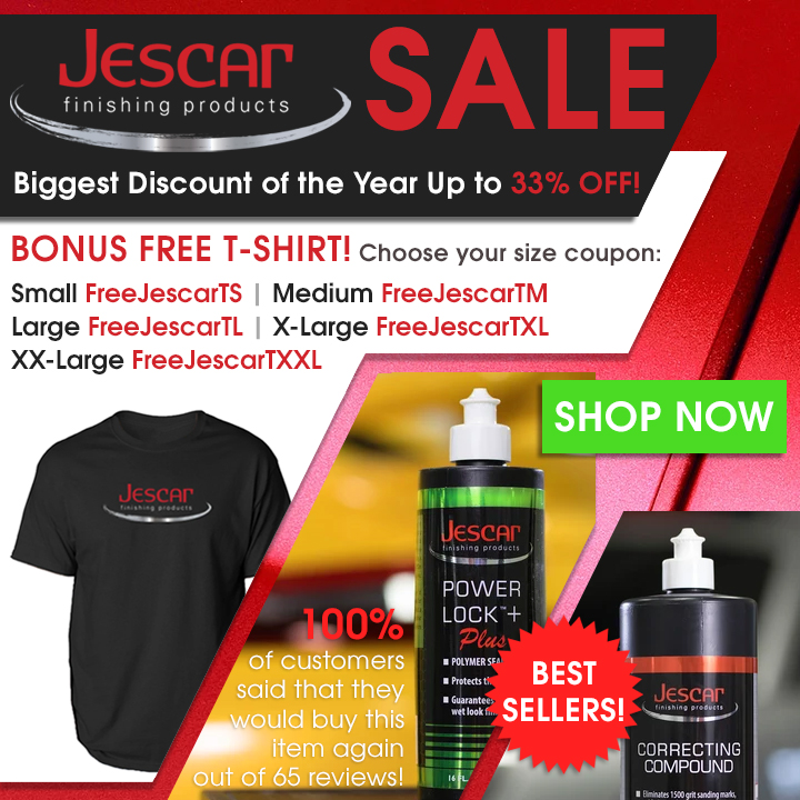 Jescar Sale - Biggest Discount of the Year Up to 33% OFF! - Bonus Free T-Shirt - Choose your size coupon: Small FreeJescarTS - Medium FreeJescarTM - Large FreeJescarTL - X-Large FreeJescarTXL - XX-Large FreeJescarTXXL - Shop Now