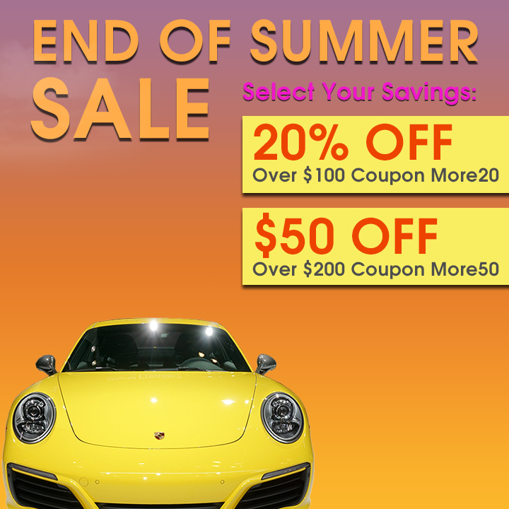 End Of Summer Sale - Select Your Savings - 20% Off Over $100 Coupon More20 - $50 Off Over $200 Coupon More50