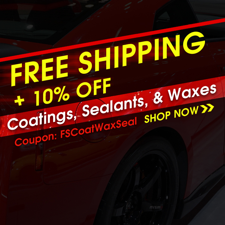 Free Shipping + 10% Off Coatings, Sealants, and Waxes - Coupon FSCoatWaxSeal - Shop Now