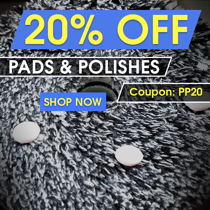 20% Off Pads and Polishes - Coupon PP20 - Shop Now