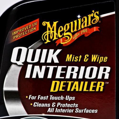 2-Pack) Meguiar's Auto Mist & Wipe QUIK DETAILER Fast Touch-Ups