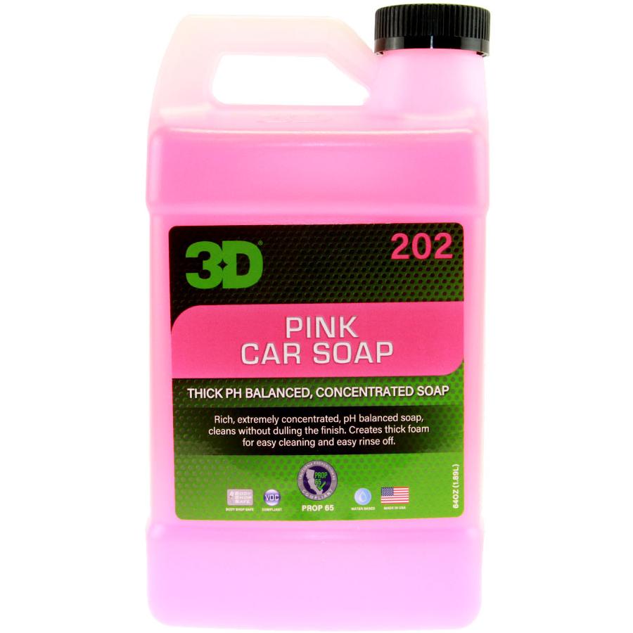 3D Pink Car Soap