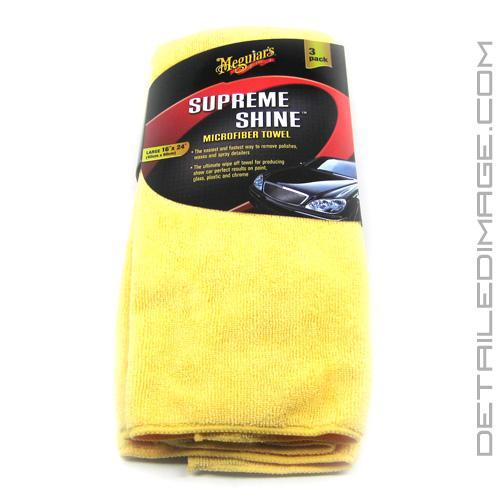 Meguiar's Supreme Shine Microfiber Towel 3 pack - 16