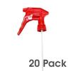 DI Packages Blowout Chemical Resistant Spray Trigger Red 20 pack