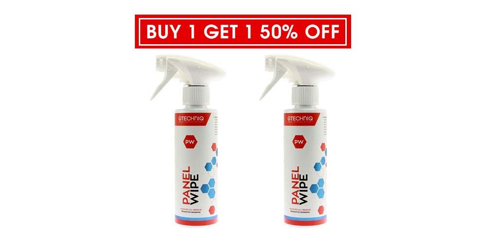 Gtechniq Buy 1 Get 1 50% Off PW Panel Wipe 250 ml