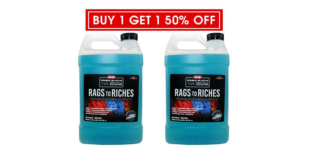 New P&S Detail Products RAGS to RICHES Premium Microfiber