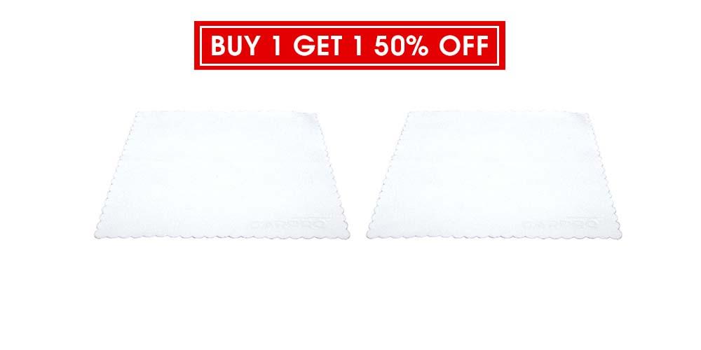 CarPro Buy 1 Get 1 50% Off Suede Microfiber Cloths 6" x 6"