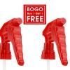 DI Packages Buy 1 Get 1 Free Chemical Resistant Spray Trigger - Red