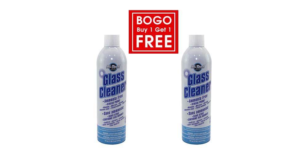 Hi-Tech Buy 1 Get 1 Free Glass Cleaner - 18 oz