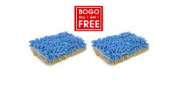 Buy 1 Get 1 Free Zero Cuff Noodle Wash Mitt Blue & Gold