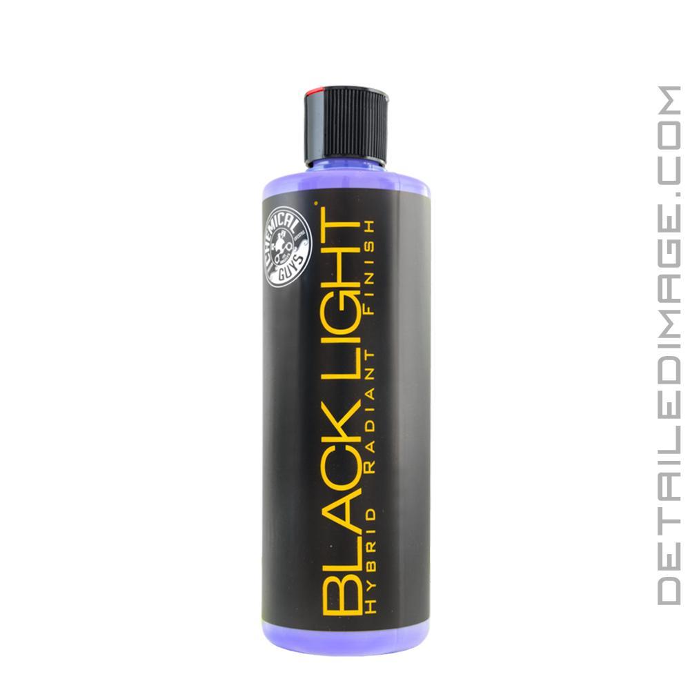 Chemical Guys Gap_619_16 Black Light Hybrid Radiant Finish Color Enhancer  (16 oz) MIC_292_02 Premium Grade Microfiber Applicator, Blue (Pack of 2)