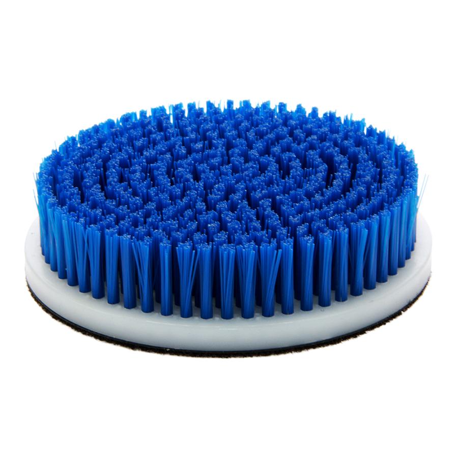 Upholstery Brush for DA Polishers - Buffers, 5 Hook and Loop with