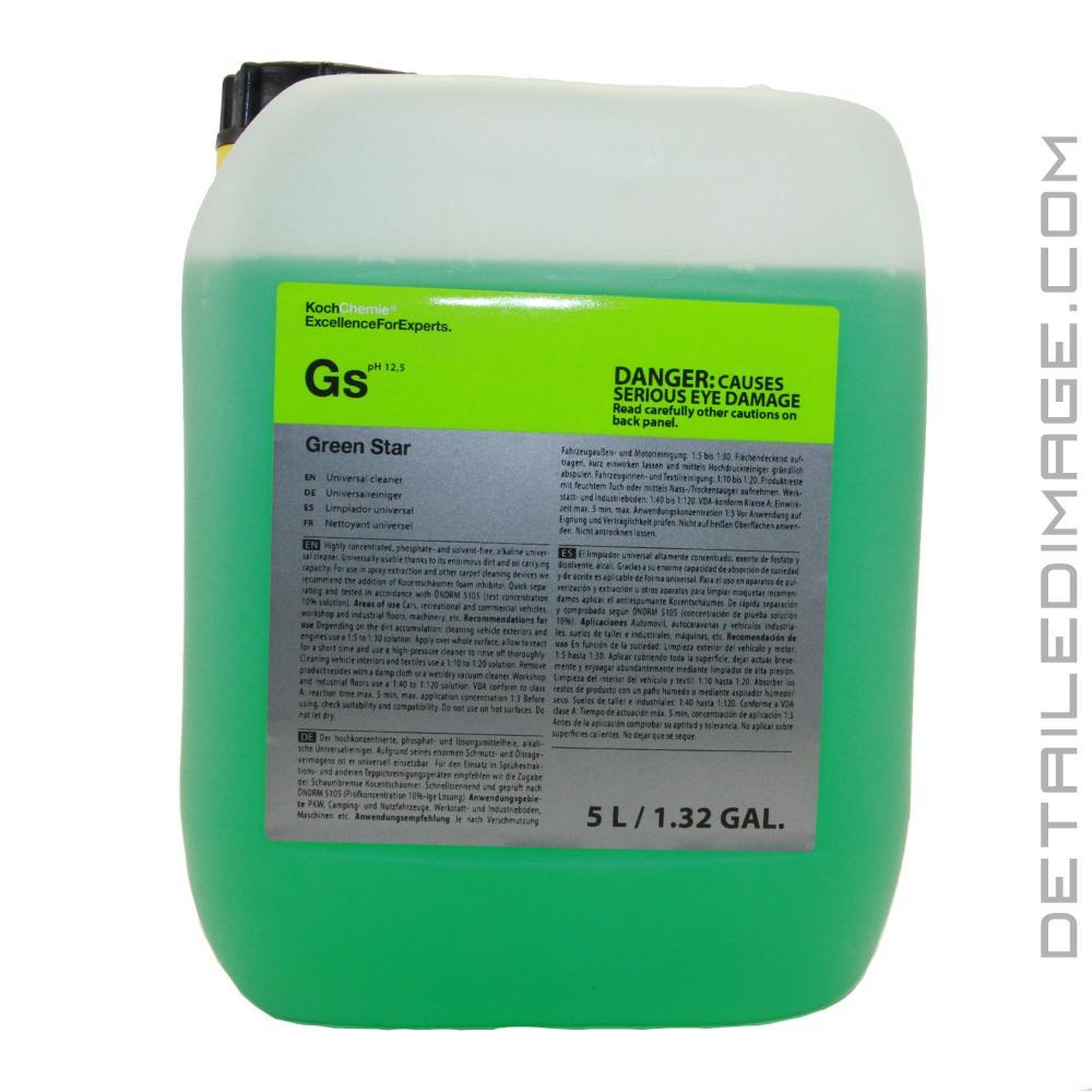Generic Koch-Chemie - Green Star - Highly Concentrated Universal Cleaner;  Phosphate and Solvent Free, Auto Interiors and