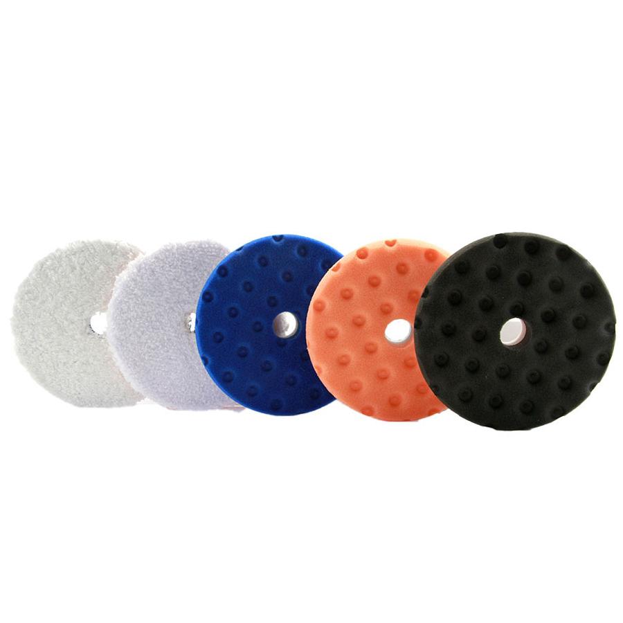 3 Inch Dark Blue Heavy Polishing Foam Pad - 2 Pack