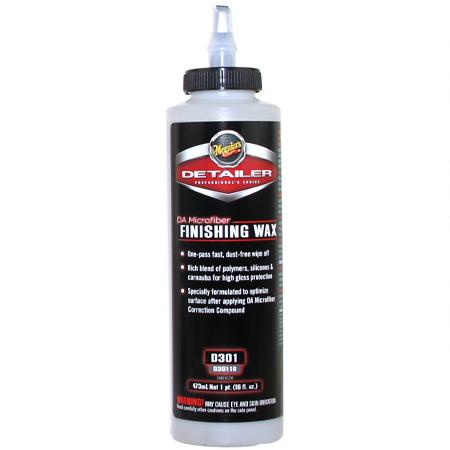 Meguiar's DA Microfiber Finishing Wax D301 - 16 oz | Free Shipping ...