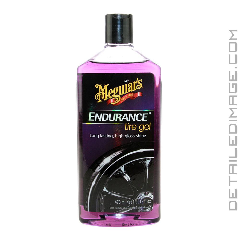 Meguiar's Endurance Tire Gel, Rich Purple Liquid, Glossy Shine - Tire Care,  16 Oz
